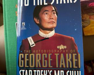 To the stars signed George Takei