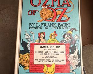 Ozma of Oz Book Frank Baum