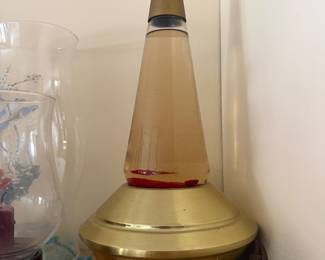 Lava Lamp with flying saucer base Simplex Carlisle Model 300  or Saturna