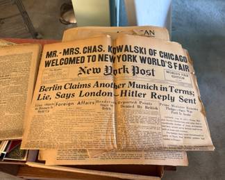 New York Post WWII issue