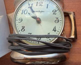 Master Crafters coffee pot electric wall clock