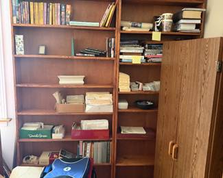 57th street book shelves