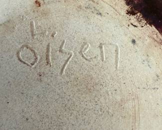 L. Olson pottery
