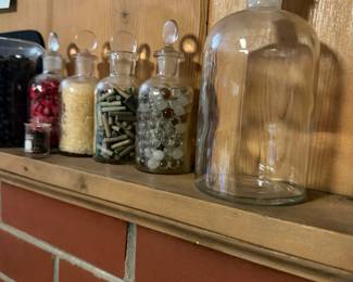 Apothecary bottles