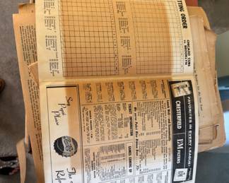 White Sox Score Book