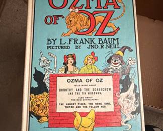 Ozma of Oz book Frank Baum