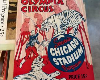 Olympia Circus Chicago STadium Program