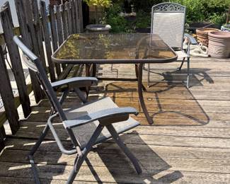 Patio Table and chairs