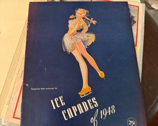 Ice Capades 1948 program
