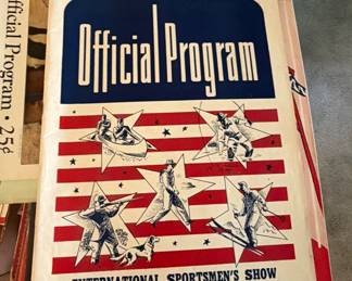 International Sportsman Show Chicago Stadium 1943 program