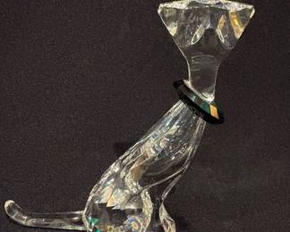 #S104 Cat $165 Swarovski Box