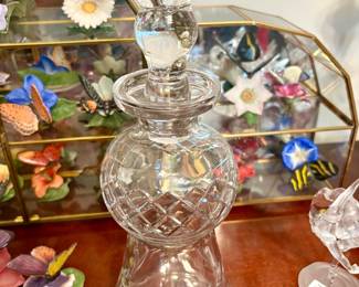 Pair of Thistle Edinburgh Crystal Decanters $500 Each