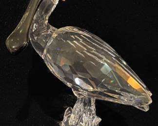 #S12 Spoonbill $250 Swarovski Box