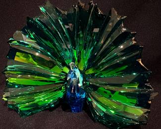 #S41 Peacock Ayra $800 Swarovski Box