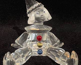 #S69 Puppet Clown $50 Swarovski Box