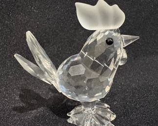 #S110 Rooster $60 Swarovski