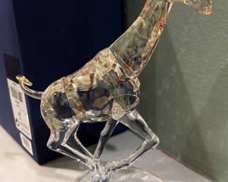 #S229 Running Giraffe $350 #S224 Macaw Parrot $1,000 Swarovski