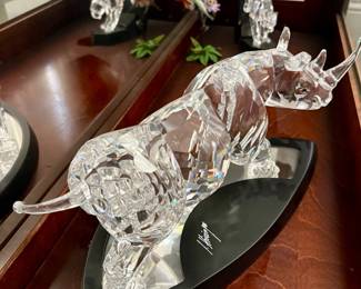 #S49 Rhinoceros Signed Case $2,000 Swarovski Case