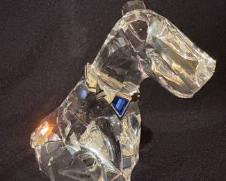 #S105 Dog $225 Swarovski Box
