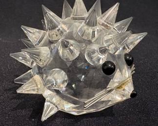 #S142 Hedgehog $65 Swarovski