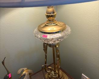 Pair of Waterford Lamps!