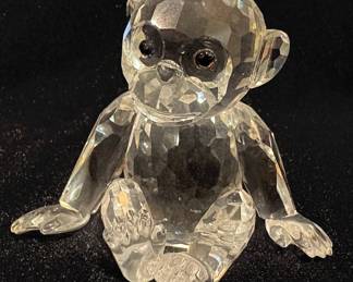 #S86 Chimpanzee $45 Swarovski Box