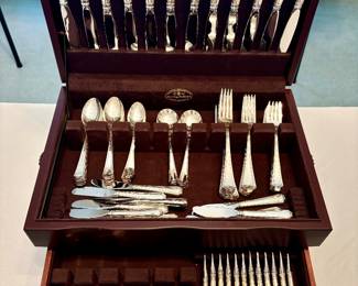 Sterling Silver Set! Fairfax (fluted/paneled Colonial Revival design)Maker: Gorham 