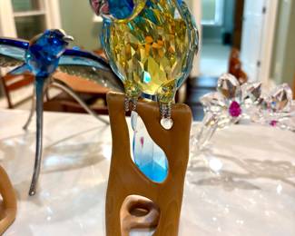#S226 Green Rosella $1,000 #S224 Macaw Parrot $1,000 Swarovski