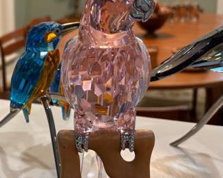 #S223 Pink Cockatoo $1,000 Swarovski