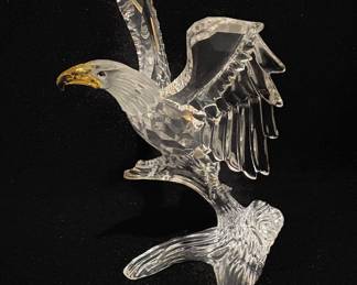 #S85 Bald Eagle $175 Swarovski Box