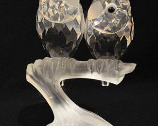 #S87 Love Birds $400 Swarovski Box Box