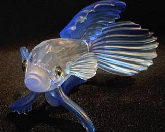 #S28 Siamese Fighting Fish $100 Swarovski Box