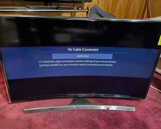 48 In Samsung Curve TV 4k - good condition