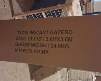 13x13 Backyard Gazebo. New in Box!