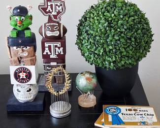 Houston and A&M regalia!