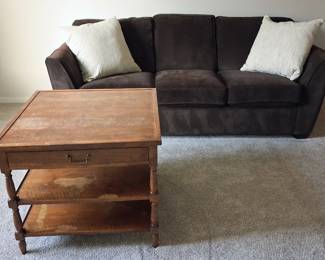 Vintage Table & Lazy Boy Sofa in excellent Condition