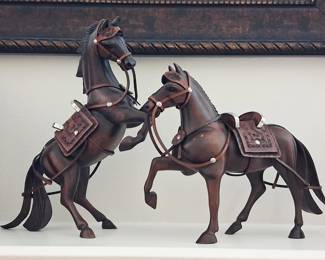 Wood Horses