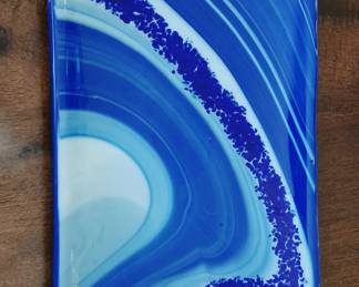 Artisan Glas Tray. Local Artist!