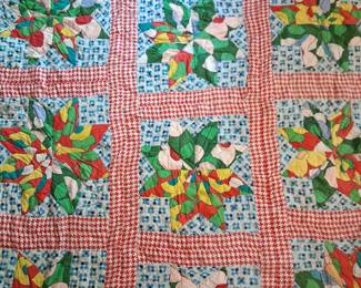 Great star patchwork quilt