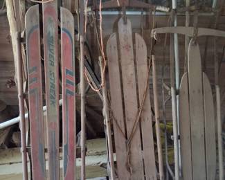 Vintage sleds