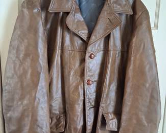 Amazing 1970s vintage leather jacket