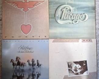 Bob Seger and other vintage vinyl records