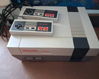 NES original with both controllers this is the original nintendo