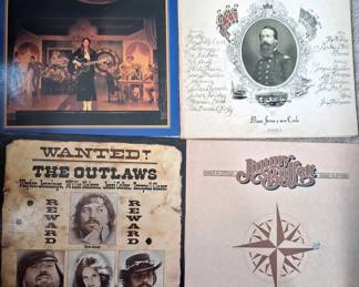 The outlaws and other vintage vinyl records