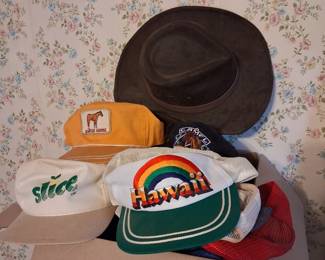 Lots of vintage hats