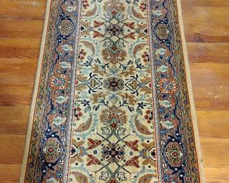 Great persian runner with 2 matching rugs not pictured