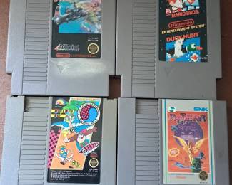 Vintage NES games