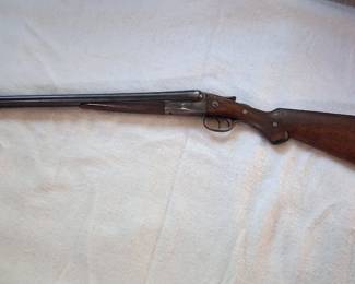 Double barrel fox sterling shotgun