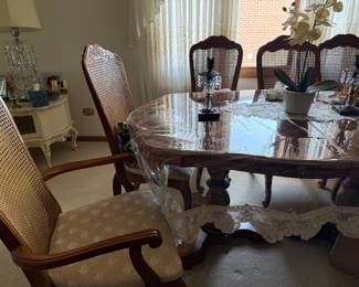 Dining table and also bedroom sets etc