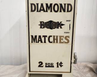 DIAMOND MATCHBOOK VENDING MACHINE